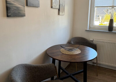 Ferienwohnung Fürstenberg "Taube", Sitzecke